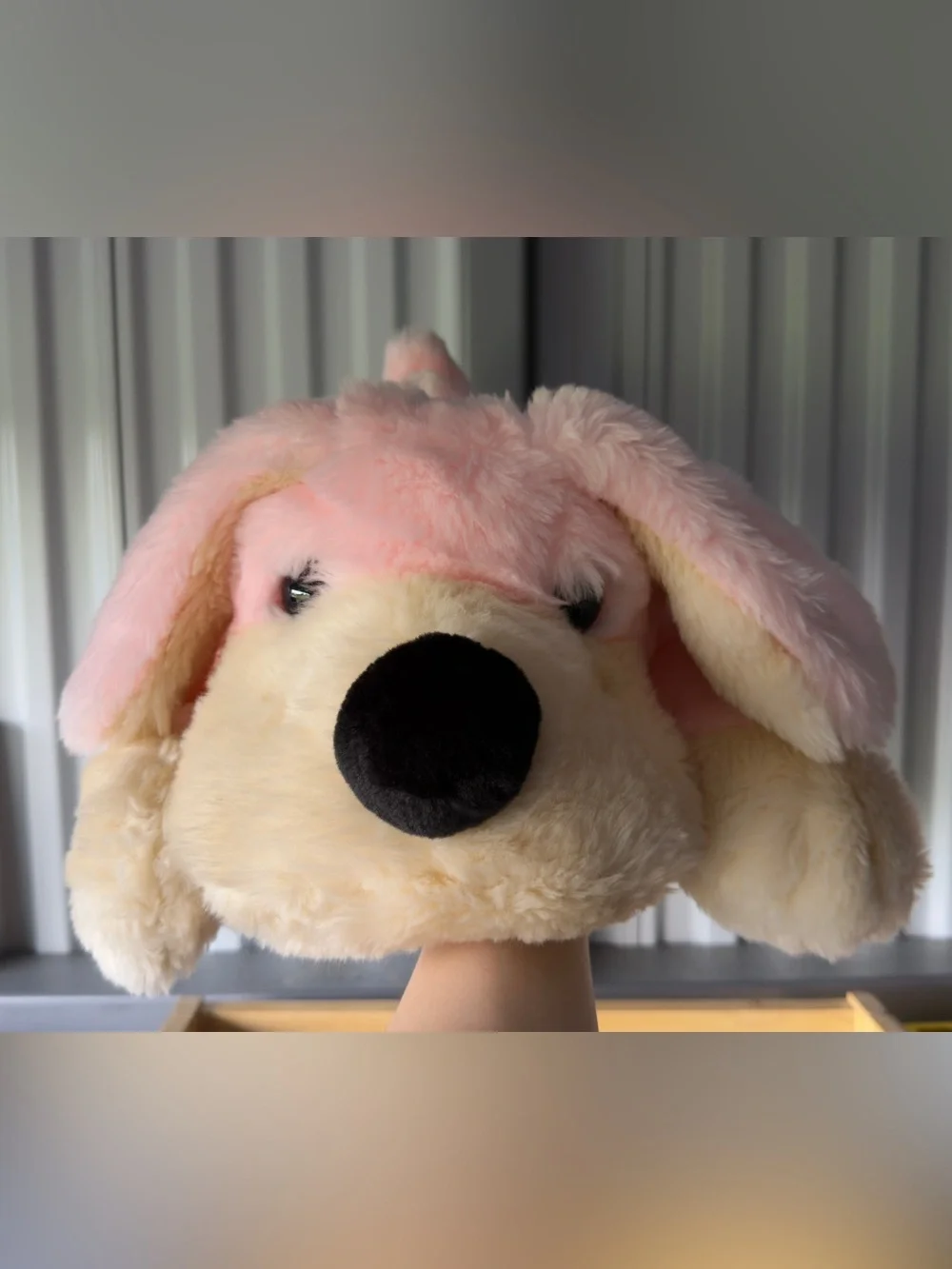 FAO Schwarz Penelope Pink Dog Plush 9” Puppy Pup Stuffed Animal Toy *No Tags